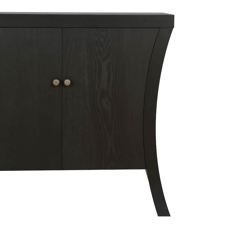 4-door Sideboard with sturdy wooden legs