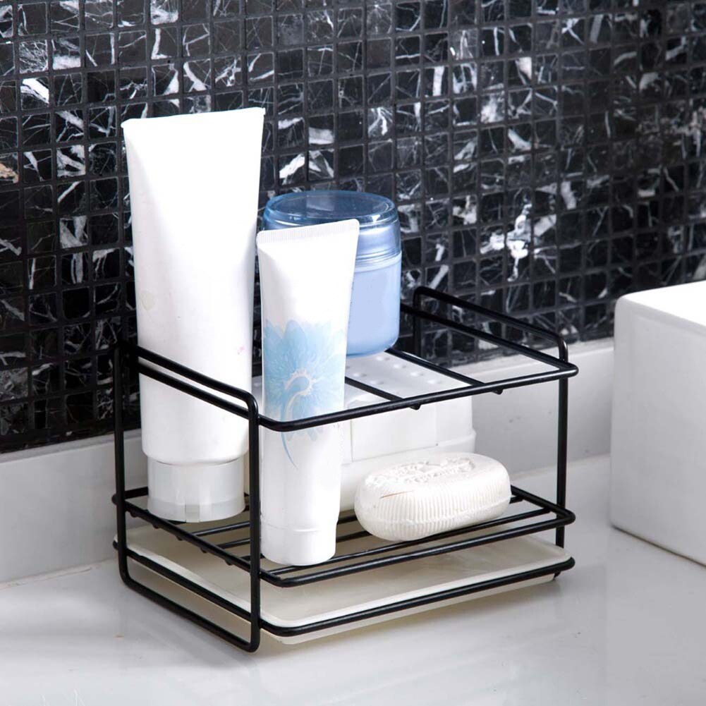 Kitchen Sponge Brush Soap Lotion Drying Storage Rack Removable Tray  Organizer - Bed Bath & Beyond - 36774099