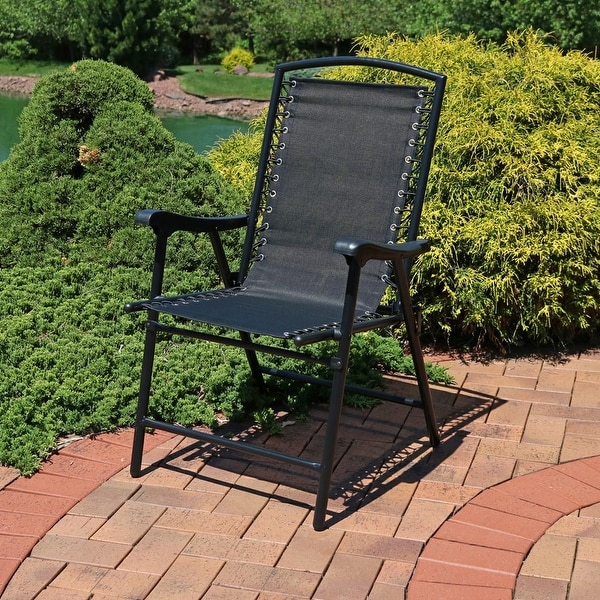 Folding mesh store lawn chairs
