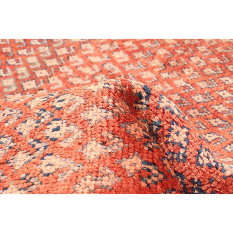 ECARPETGALLERY Hand-knotted Andelz Copper Wool Rug - 3'5 x 4'7