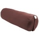 preview thumbnail 44 of 51, Sol Living Cylindrical Cotton Yoga Bolster Brown