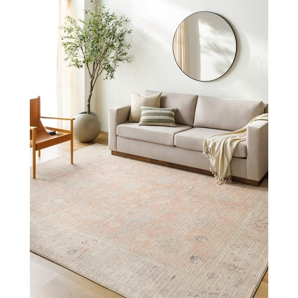 slide 2 of 10, Becki Owens x Livabliss Marlene Area Rug Vintage Pink - 3' 11" x 5' 7"