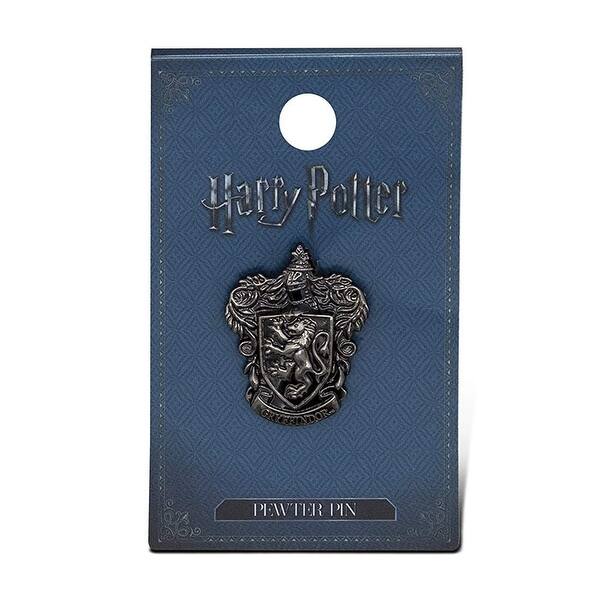 Shop Harry Potter Gryffindor And Hogwarts Crest Pewter Lapel Pins 2 Items Overstock 27883951