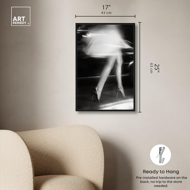 City Light's Dancer Canvas by Art Remedy