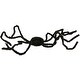 preview thumbnail 1 of 5, 3.7-ft. Spider with Black Eyes, Indoor/Covered Outdoor Halloween Decoration, Poseable, Hades