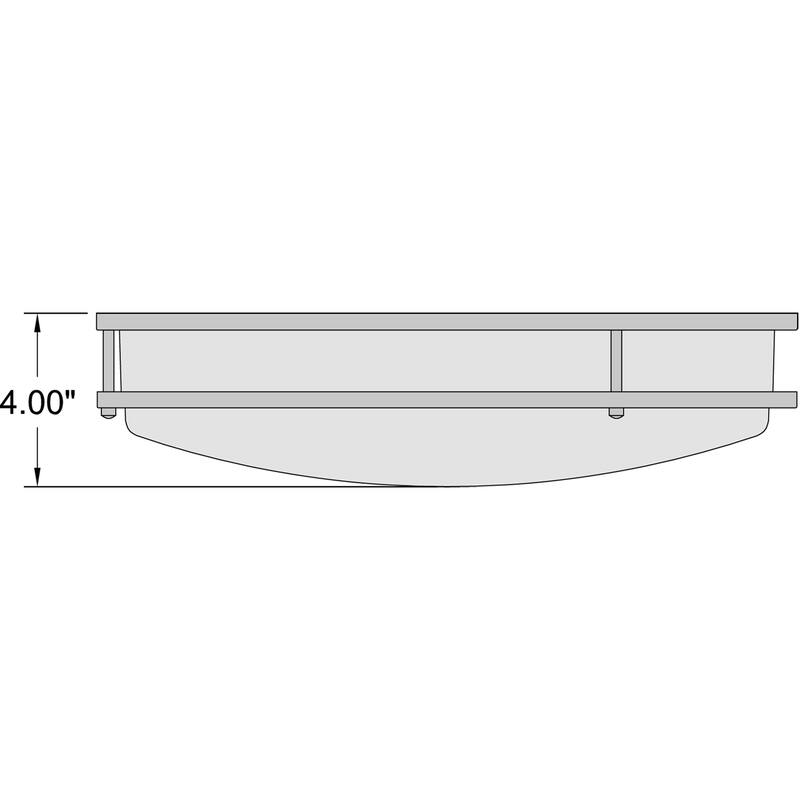 Access Lighting Solero II 18.5" LED Flush Mount - Bronze
