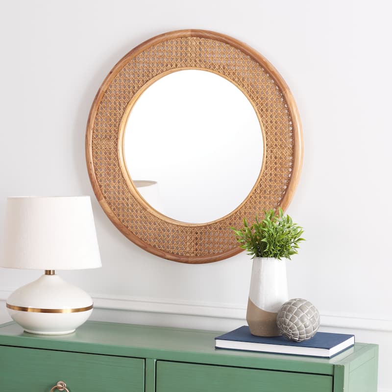 SAFAVIEH Mariela 24" Mirror - 24" W x 1" D x 24" H