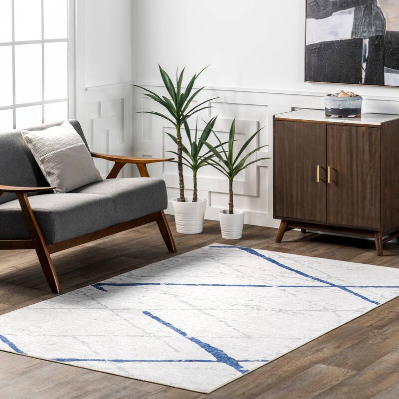 Nuloom Keesha SpinClean Reversible Machine Washable Area Rug