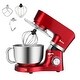 preview thumbnail 9 of 8, 660W Mixing Pot With Handle, Red