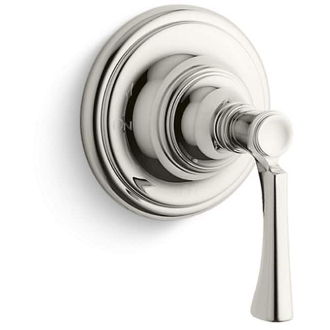 Kallista Bellis Lever Handle Volume Control - Less Rough In - Nickel Silver
