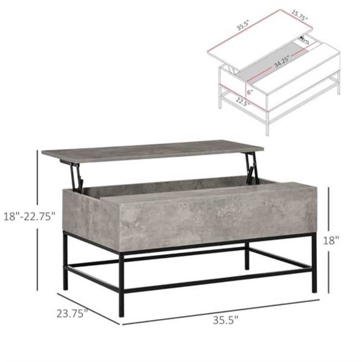 Lift Top Coffee Table