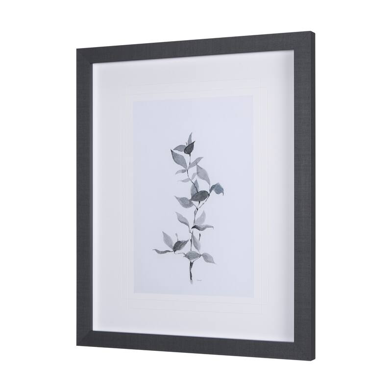Leaf Shadow II Framed Art Print
