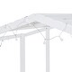 preview thumbnail 10 of 23, Twin Size Loft Bed Kids Bed with Ladder and Slide, Fairytale-like Atmosphere House Bed with Blackboard & Light Strip for Kids