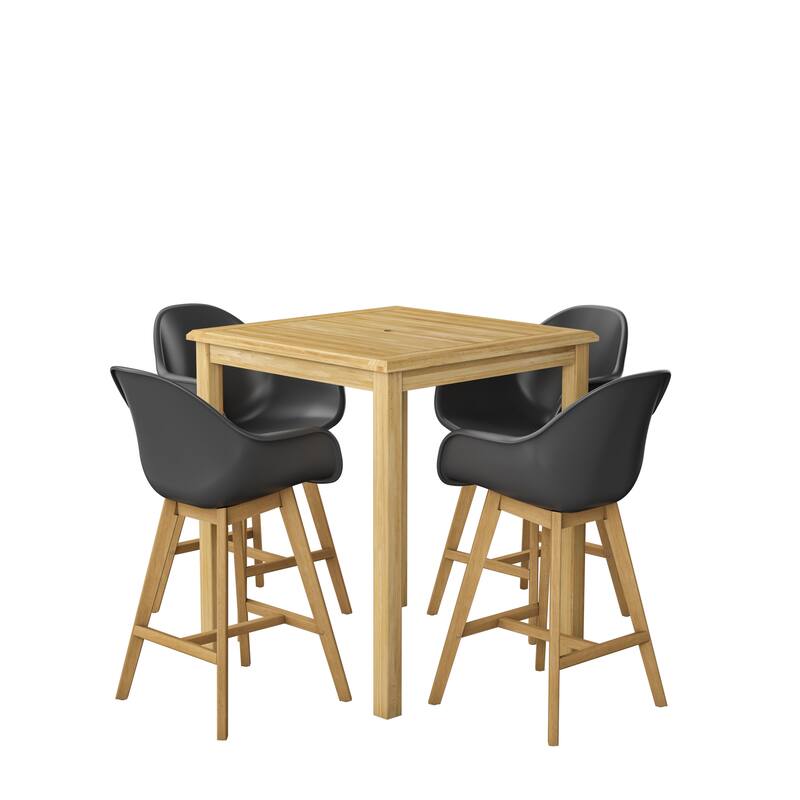 Hawaii Patio 5 Piece Bar Set