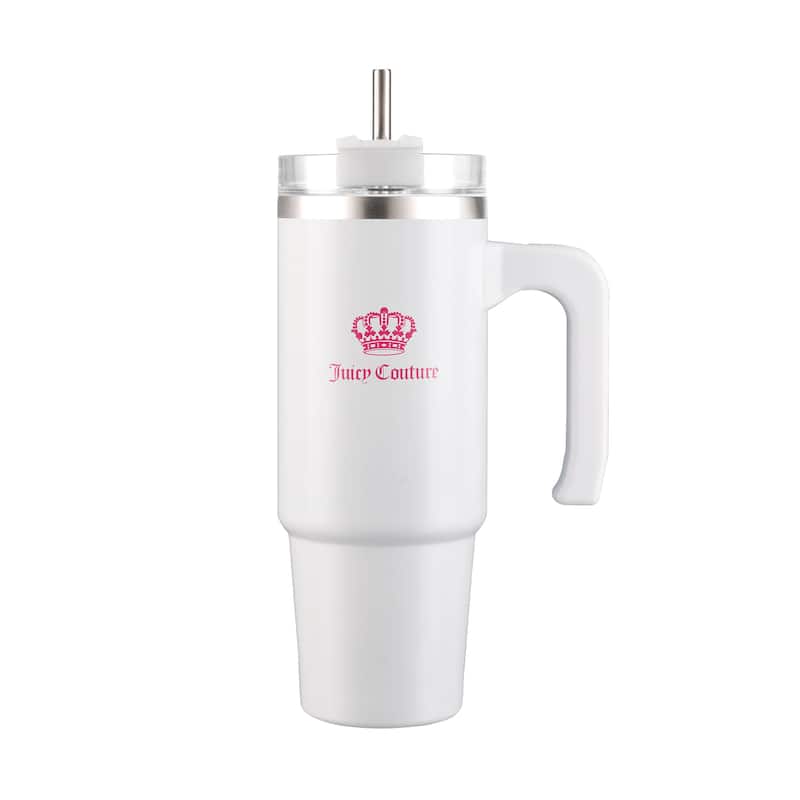 Juicy Couture Travel Style Designer Water Bottle - 31.5oz