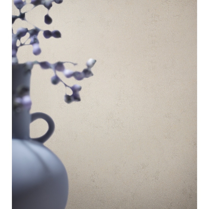 Galerie Wallcoverings Earth Collection Textured Arid Concrete Wallpaper Roll