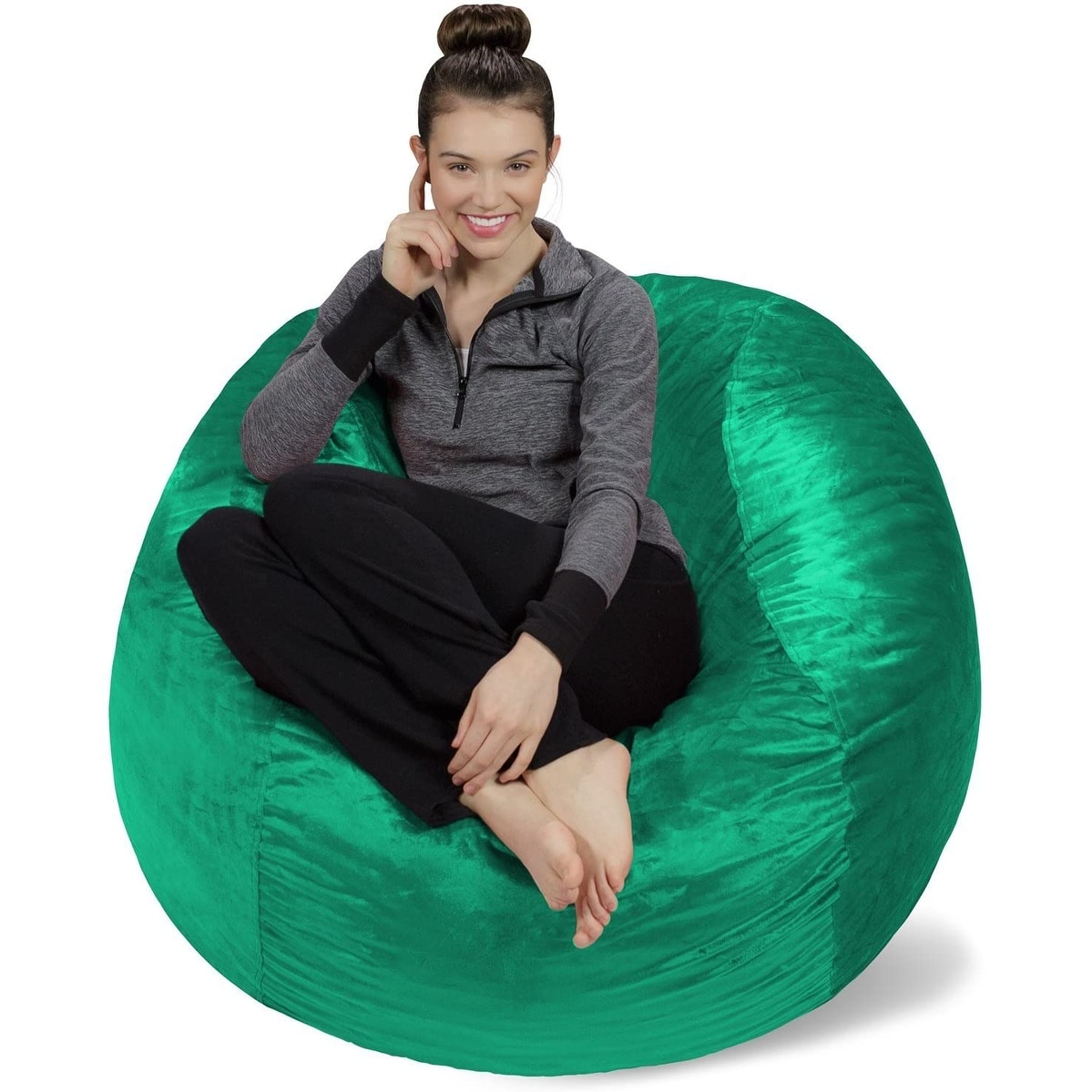 Comfy Sacks Kids 3' Memory Foam Bean Bag Chair (Assorted Colors