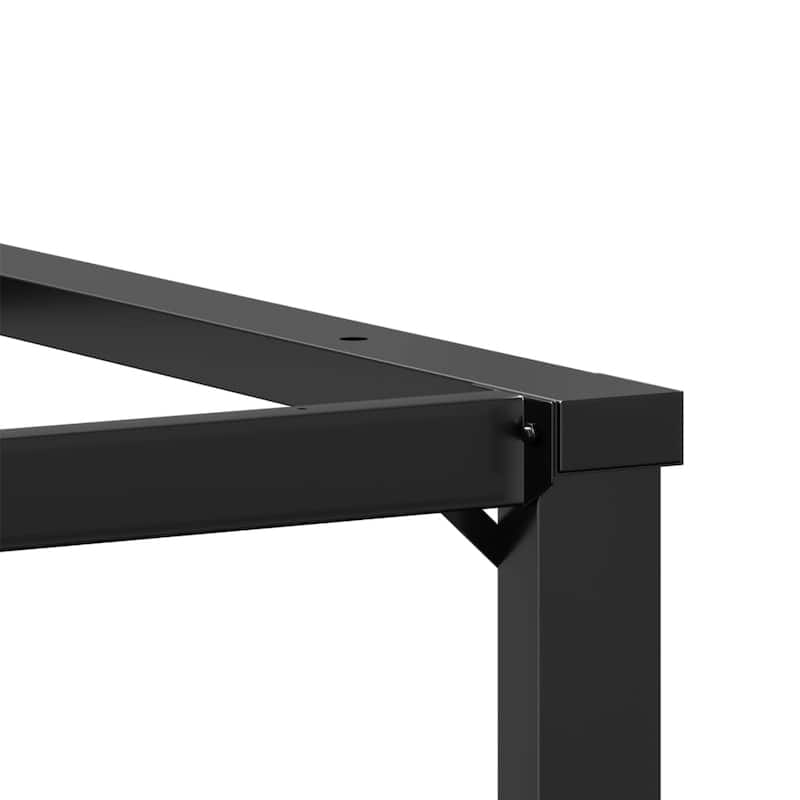 vidaXL Dining Table Legs O-Frame 27.6"x27.6"x28.7" Steel - 27.6" x 27.6" x 28.7"