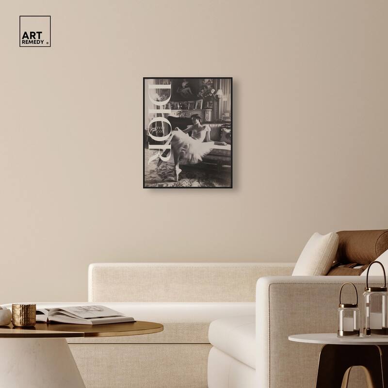Style Ballerina Cover Canvas by Art Remedy