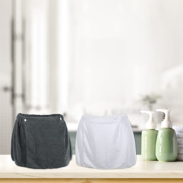 Men's Bath Wrap Towel - Microfiber Absorbent Réunion