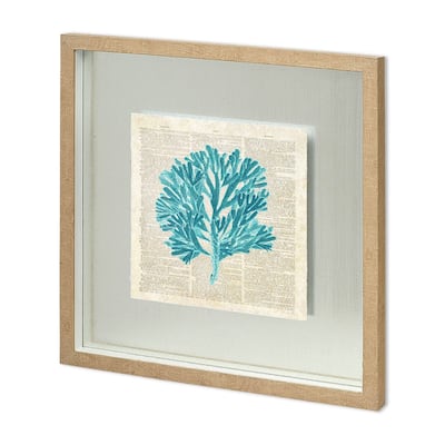 Seaweed Pages Framed Art Print