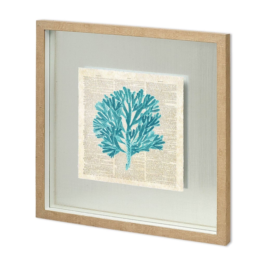 Seaweed Pages Framed Art Print