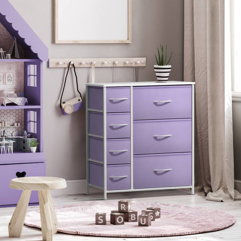 Dresser w/ 7 Drawers, Furniture Storage & Chest Tower for Bedroom