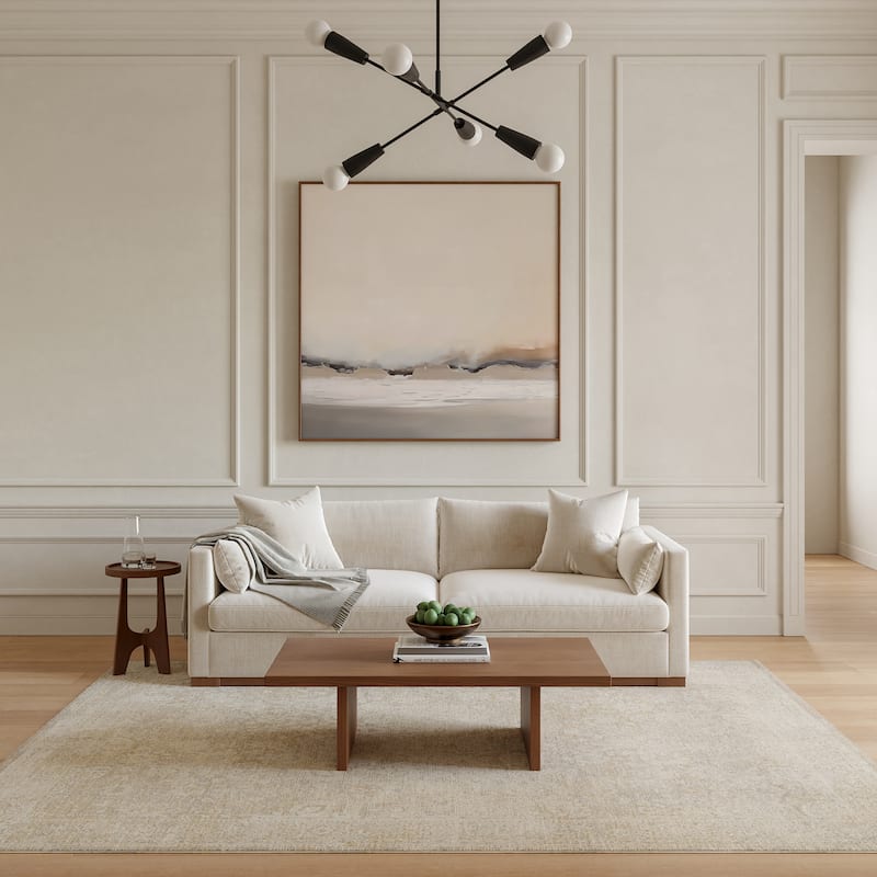 Nourison Home Sultana Indoor only Beige Persian Area Rug - Beige - 9' x 12'