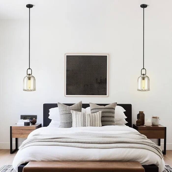 Crystal Hemisphere Pendant Light