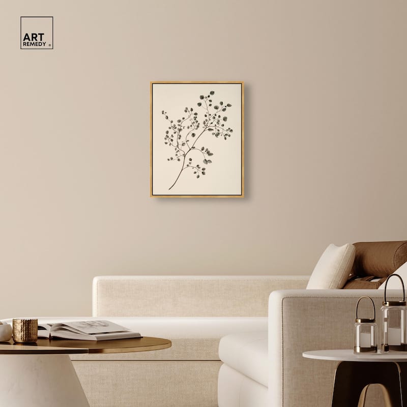 Bilberry Branch Canvas by Art Remedy