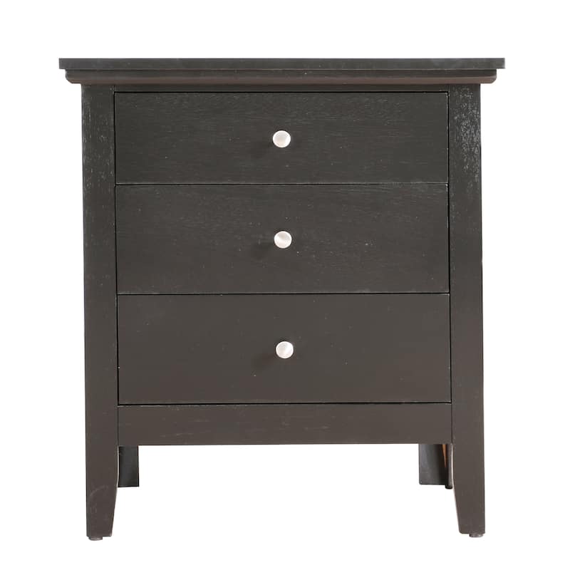 Glory Furniture Hammond G5490-N 3 Drawer Nightstand , White