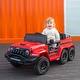 preview thumbnail 33 of 58, 24V Ride-On Truck for Kids, 6-Wheel Pickup, Remote Control, Music, Lights, Storage
