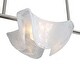 preview thumbnail 2 of 1, Golden Lighting 9608-LP Glacier 14" Wide Linear Pendant