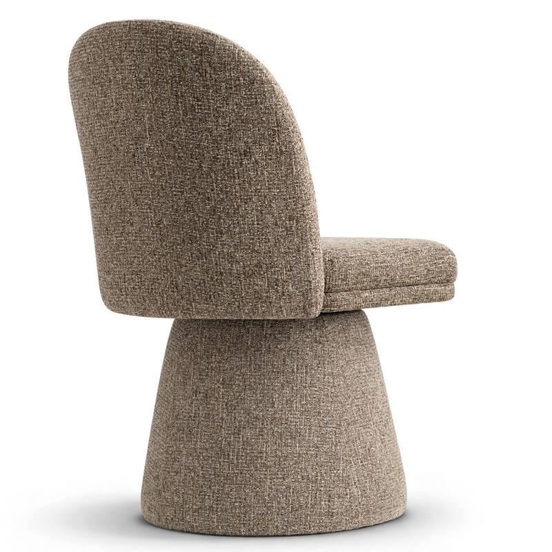 Upholstered Swivel Dining Chair(Set of 4)