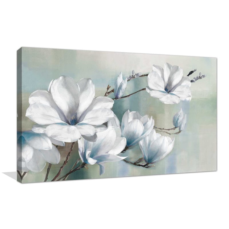 "Spring Magnolias " by Rogier Daniels Print on Canvas