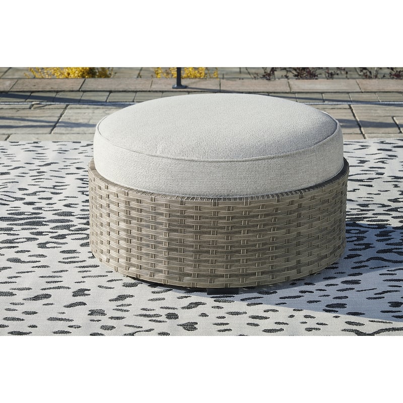 Calworth Outdoor Ottoman - 35"W x 35"D x 19"H