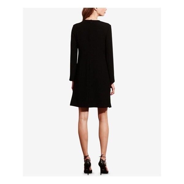 ralph lauren long black dress