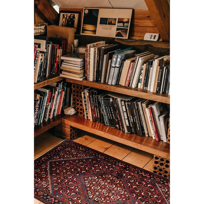 ECARPETGALLERY Hand-knotted Anadol Dark Red Wool Rug - 4'7 x 6'8