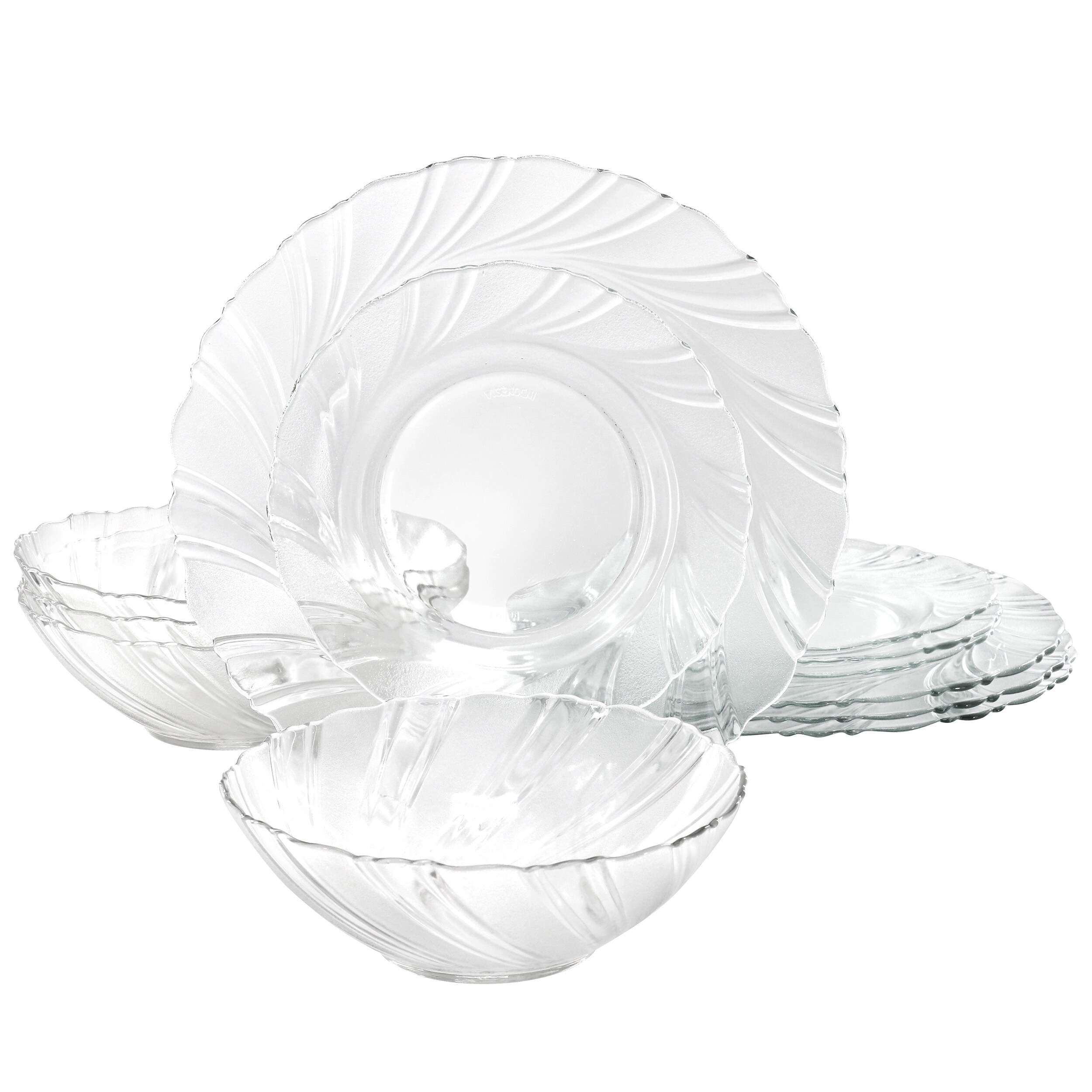 Yera glass dinner set on sale