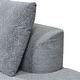 preview thumbnail 20 of 68, Christopher Knight Home - Olivia Curved Foam Sofa Set - 116"L