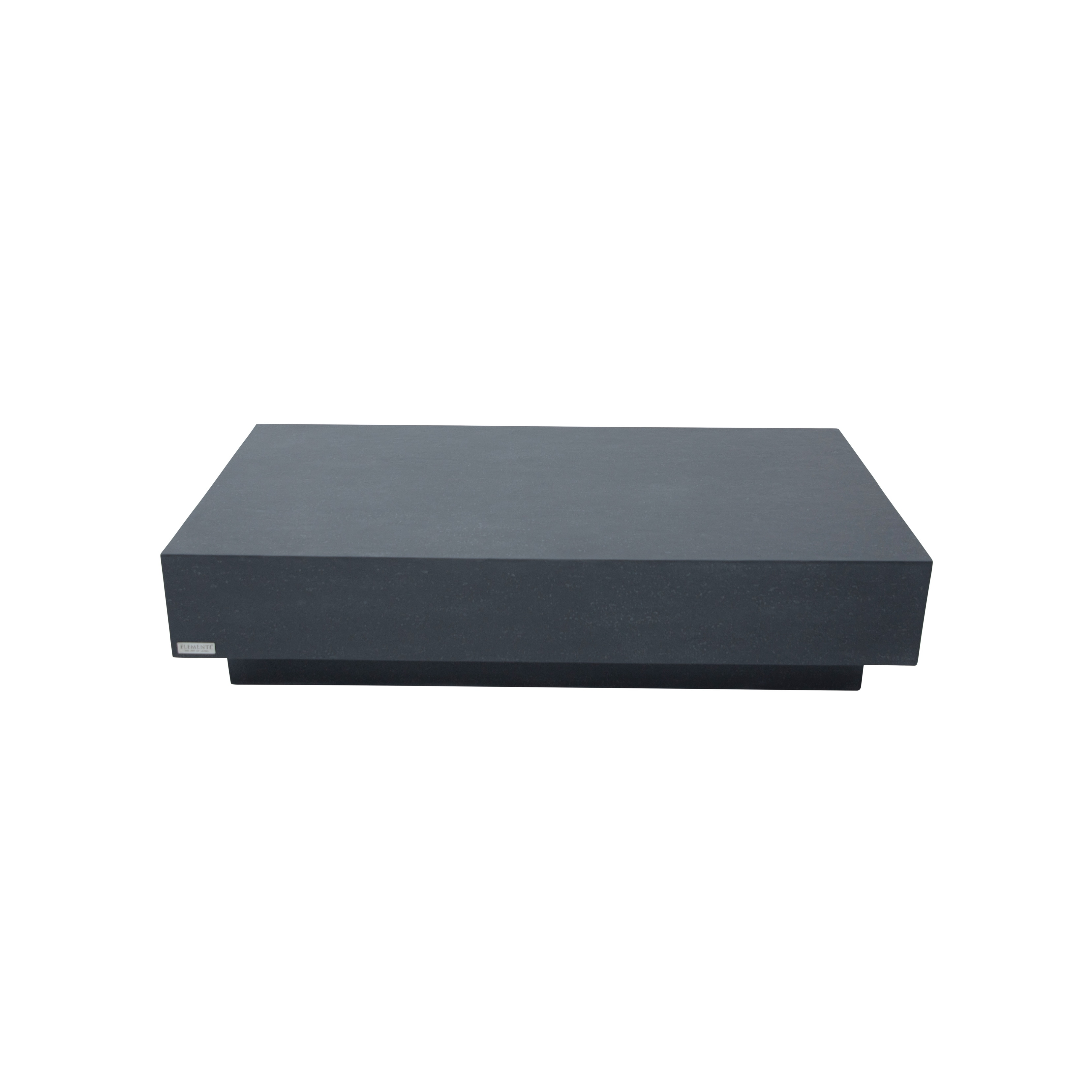 Elementi Home Tevere 60" Rectangular Concrete Coffee Table - 60 X 30 X 14
