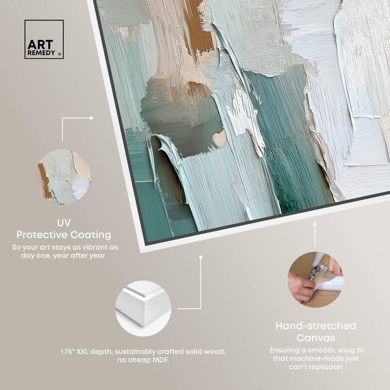 Impasto Intervals II Canvas by Art Remedy