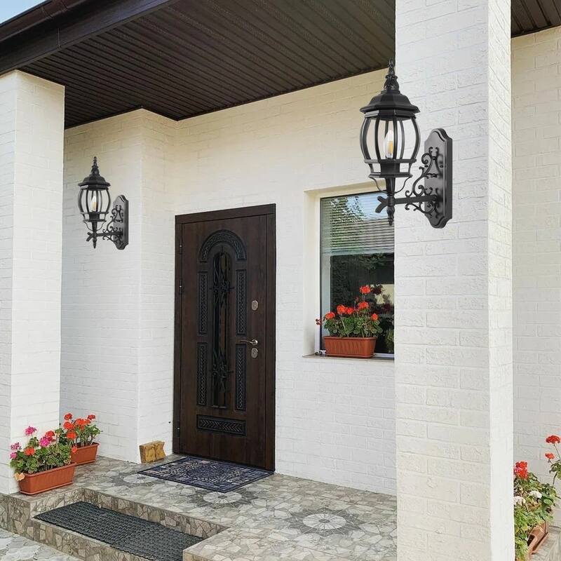 Outdoor 1/3 Light Waterproof Aluminum Wall Light
