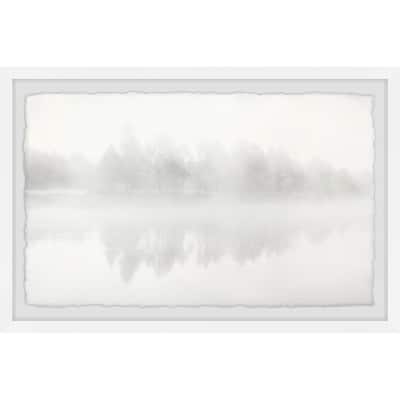 'Icy Reflections' Framed Painting Print