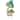 Double Spotted Mushrooms Outdoor Garden Stake - 16" - Blue and Green