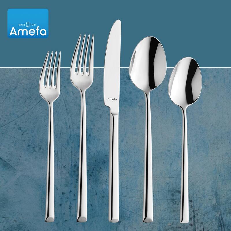 Amefa Metropole 20 Piece 18/10 Stainless Steel Flatware Set