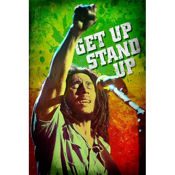 bob marley musical poster