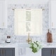 preview thumbnail 14 of 13, Archaeo Slub Textured Linen Blend Cafe Curtain Pair