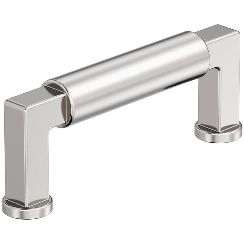 Amerock BP37482 Balon 3" Center to Center Smooth Handle Cabinet Pull - Polished Nickel