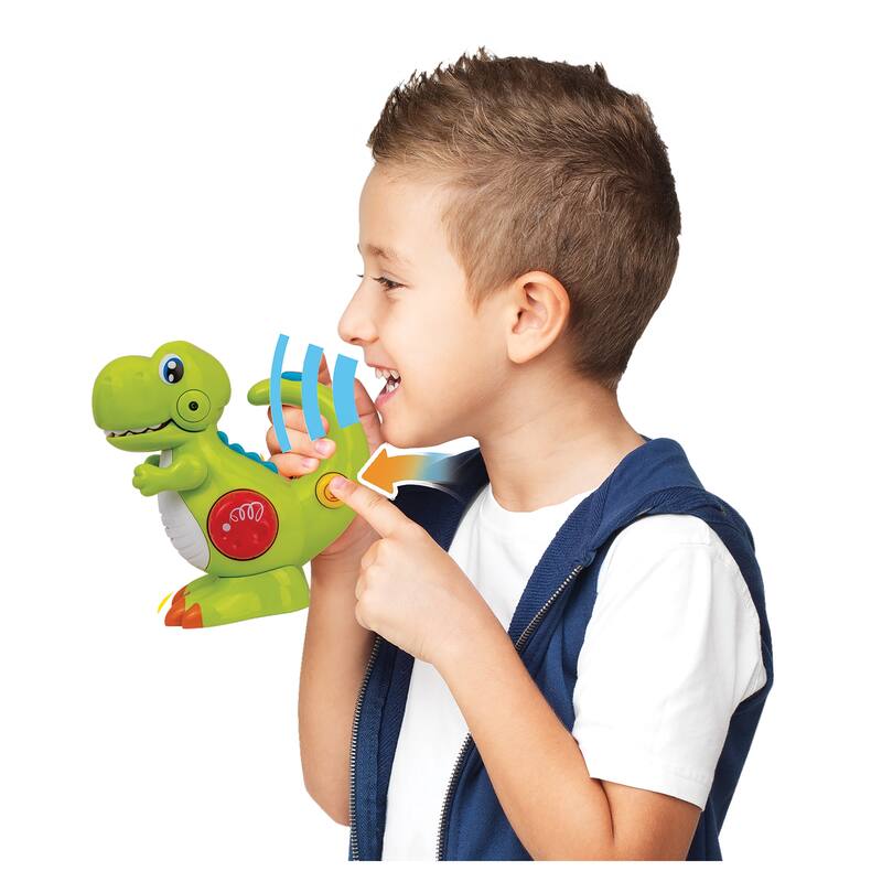Winfun Recording and Voice Changing Dinosaur with Flashlight - N/A